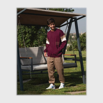 ترينج تيشيرت كم طويل وبنطلون رجالي سمر ميلتون ليكرا الوان متعددة شتوي من فورما - 26128